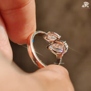 rose gold wedding rings​