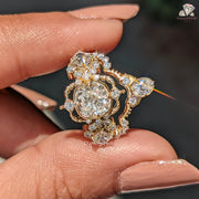 oval cut diamond band ring | oval diamond