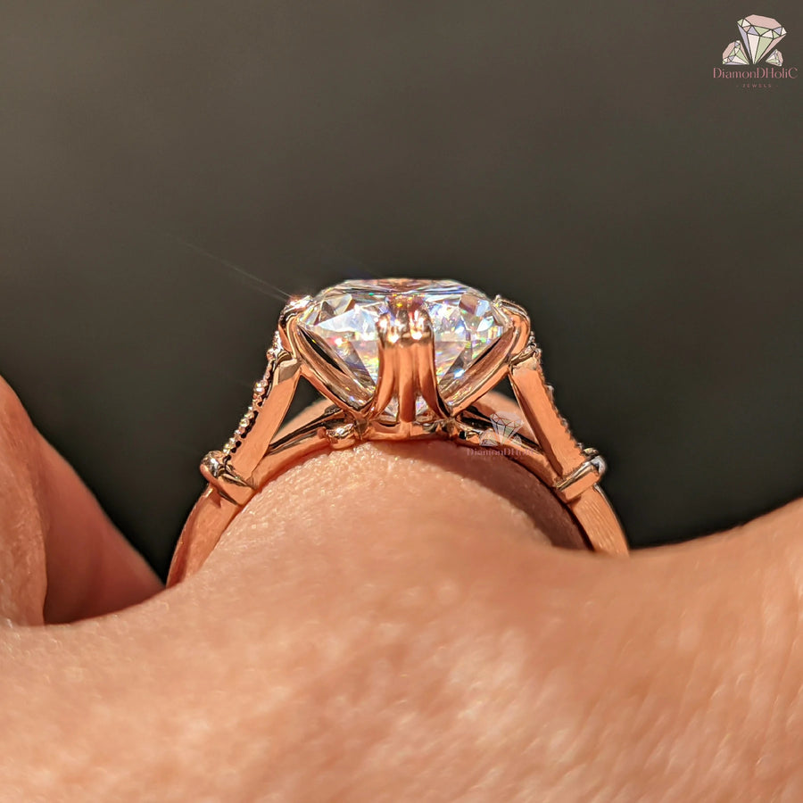 prong setting ring | prong setting engagement ring | prong set ring