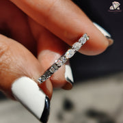 Fine Moissanite Jewelry Band