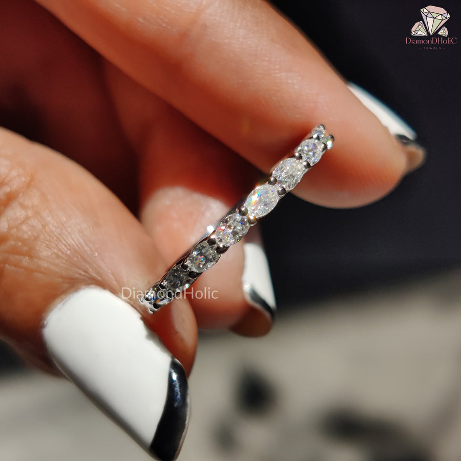 Fine Moissanite Jewelry Band
