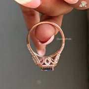 vintage three stone ring