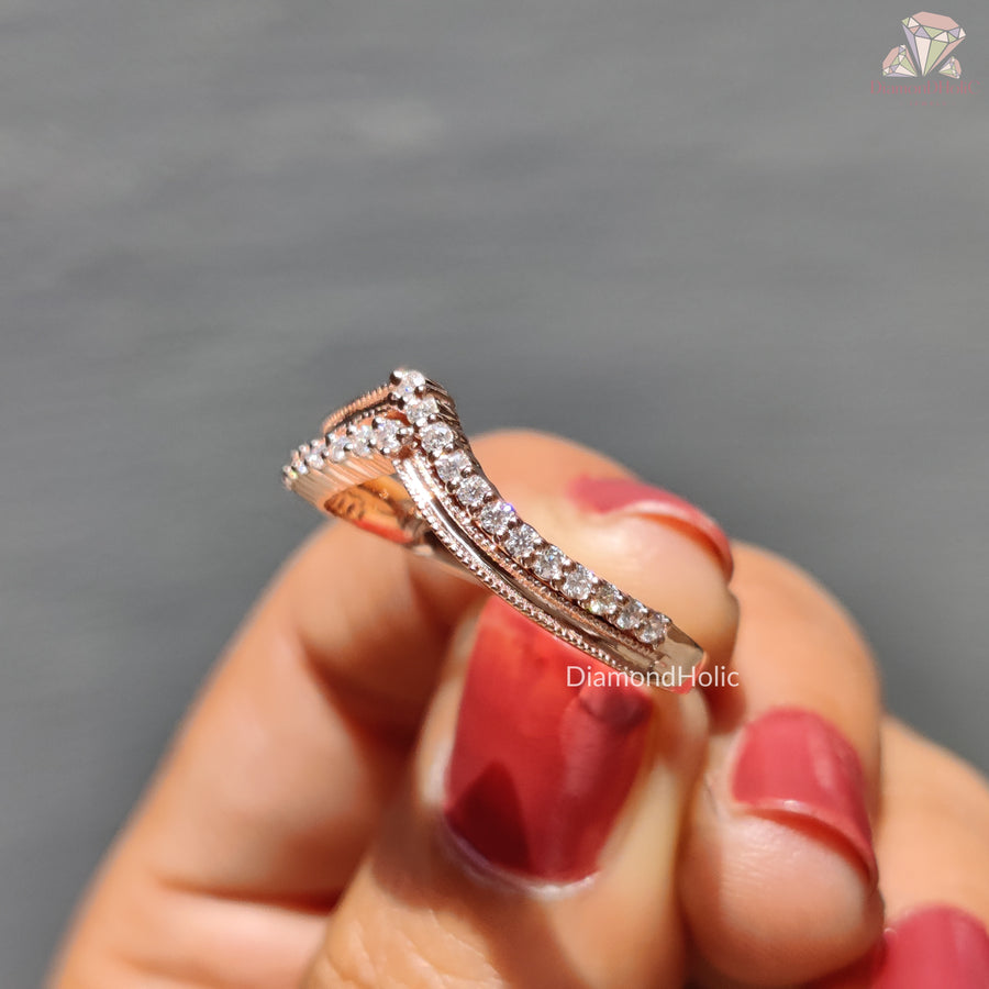 Chevron Diamond Band