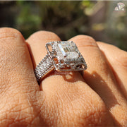 Sophisticated Spark | Wedding Ring Glow | Moissanite Beauty

