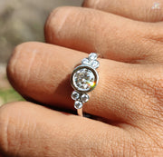 Love in Circles | Round Cut Magic | Unique Moissanite

