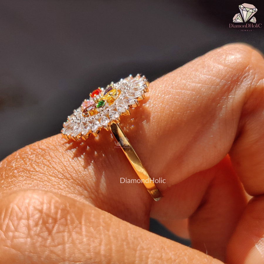Timeless Moissanite Engagement Ring
