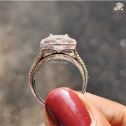 Celebrate Love | Emerald Wedding Gift | Gold Moissanite Band


