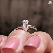 Double Claw Prong-Set Ring