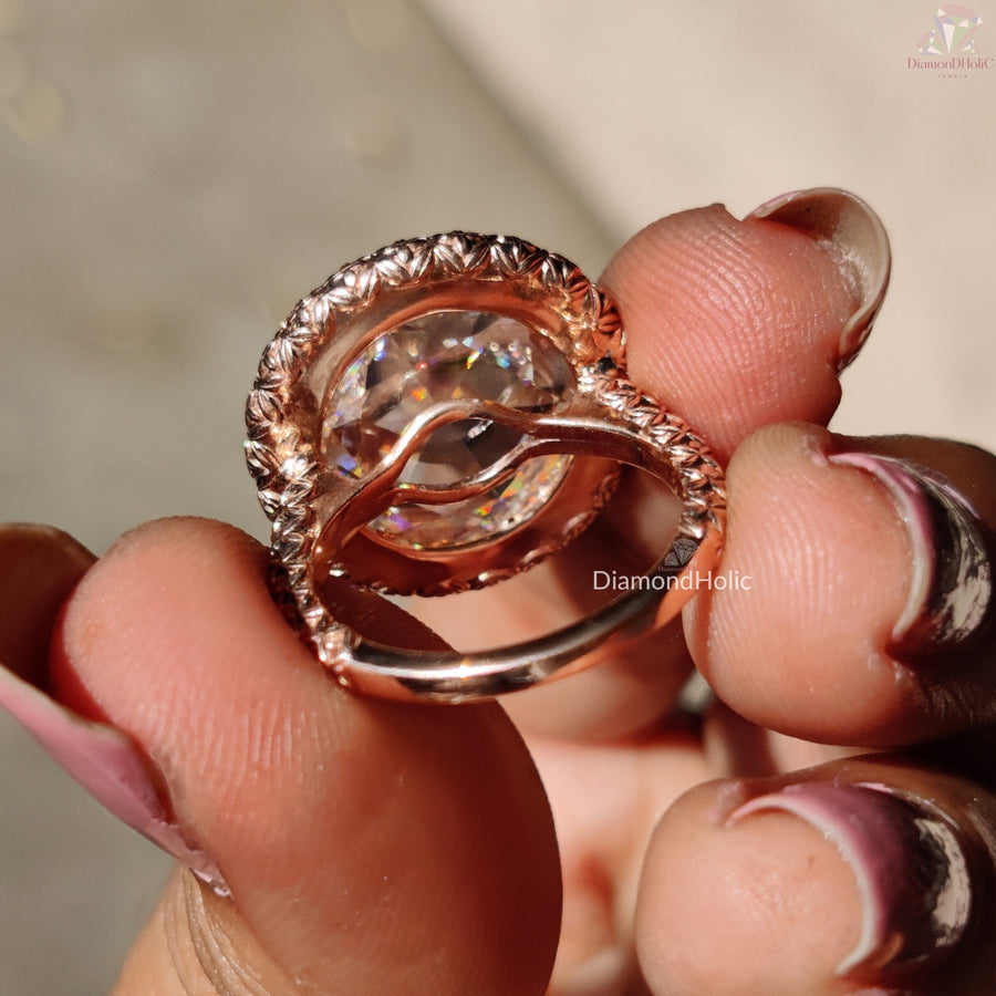Moissanite Ring for Her