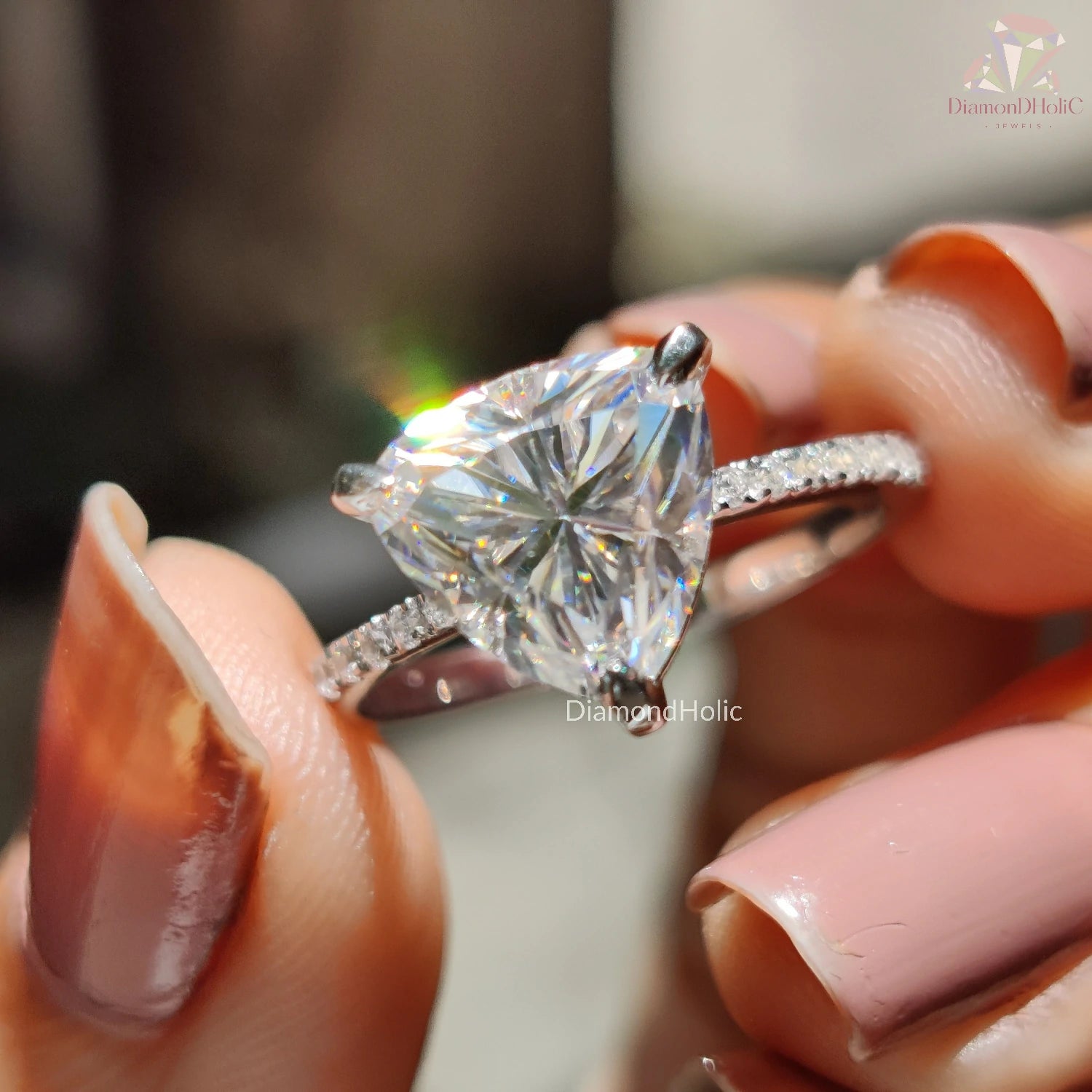 Solitaire Moissanite Jewelry
