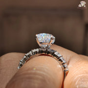 Moissanite Ring for Her