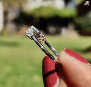 Everyday Sparkle | Wedding Glow Ring | Moissanite Fire

