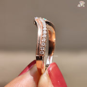 Vintage Style Wedding Band