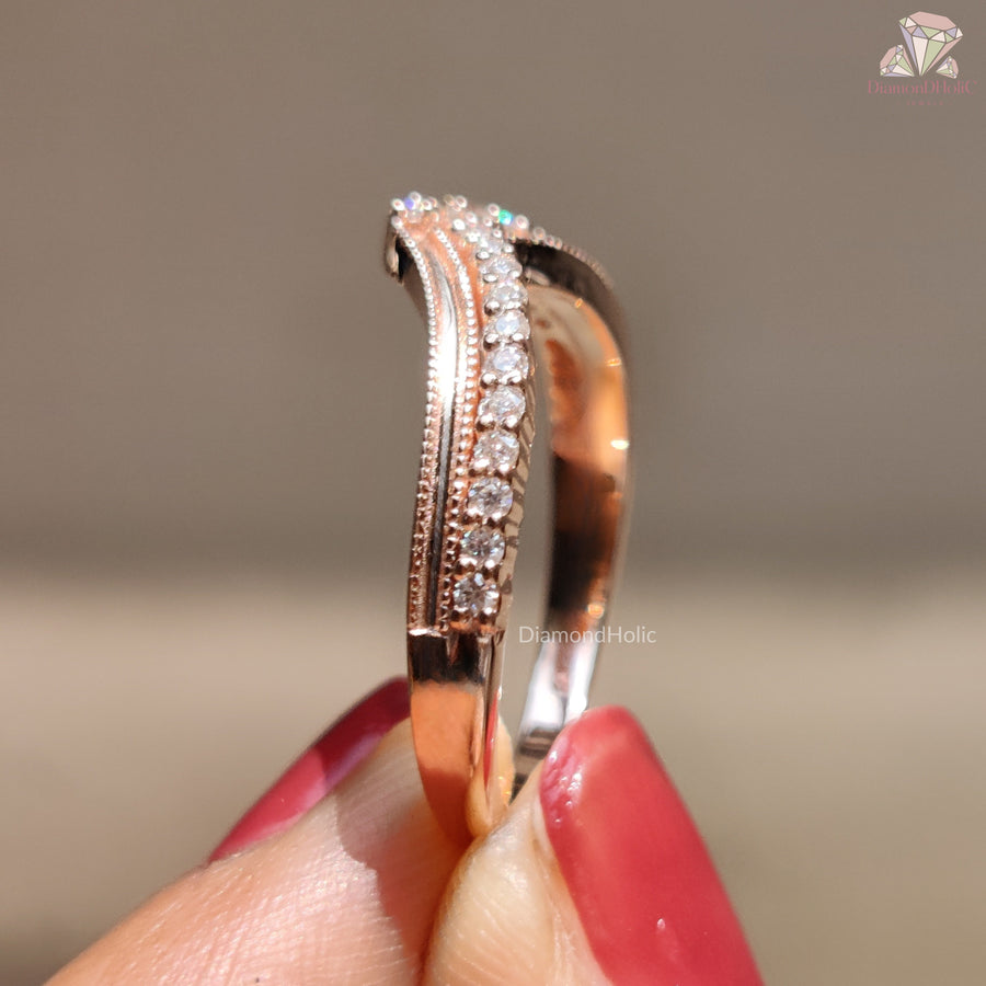 Vintage Style Wedding Band