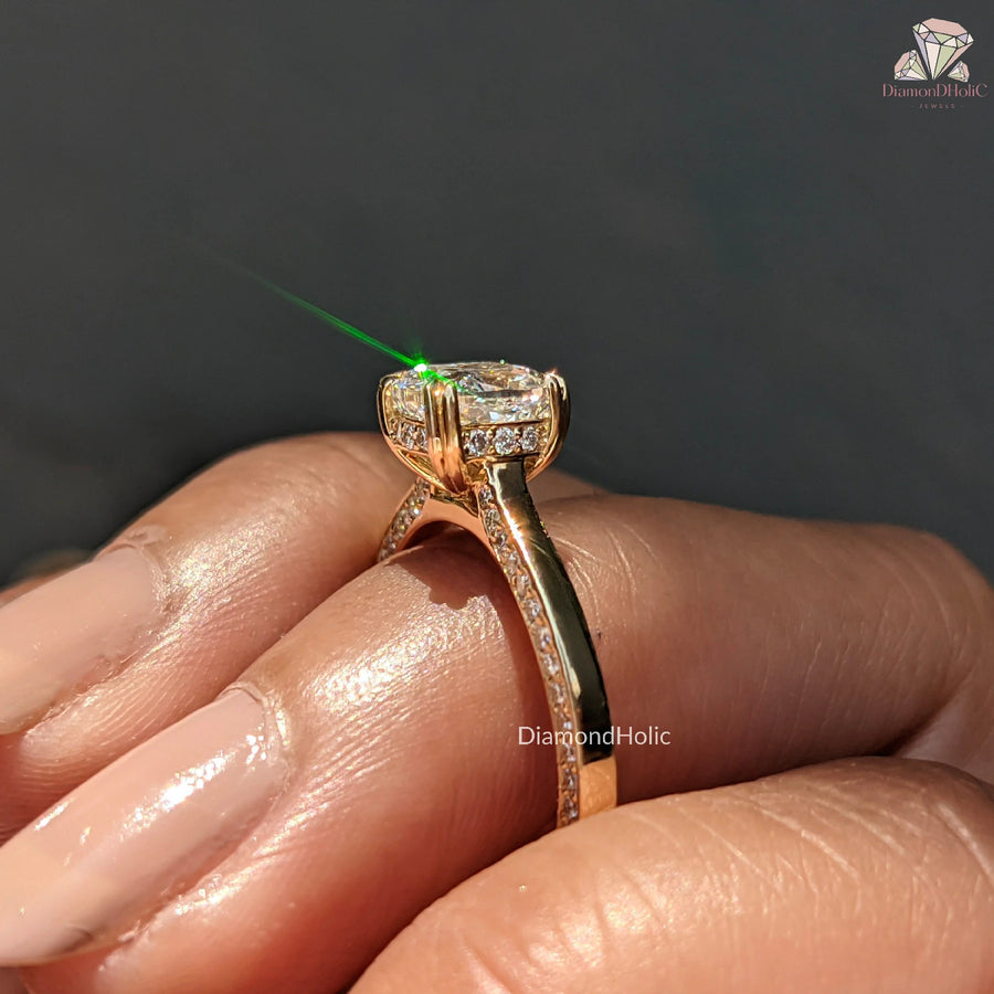 yellow gold ring | yellow gold engagement rings | yellow gold diamond ring