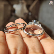 Celebrate Uniquely | Eternity Moissanite | Round Cut Love

