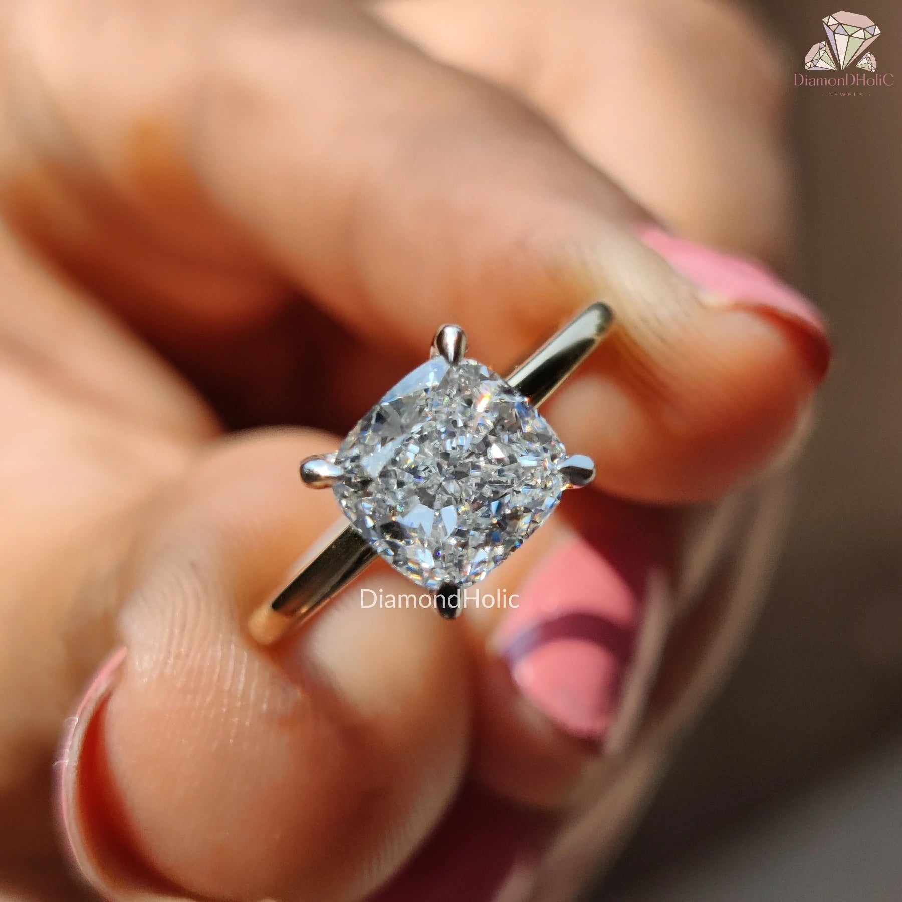 Lab Grown Diamond Engagement Ring