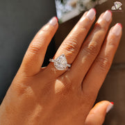 Pear Shaped Bridal Anniversary Ring