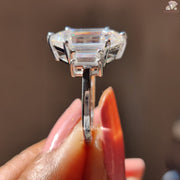 Marquise Cut Moissanite Ring