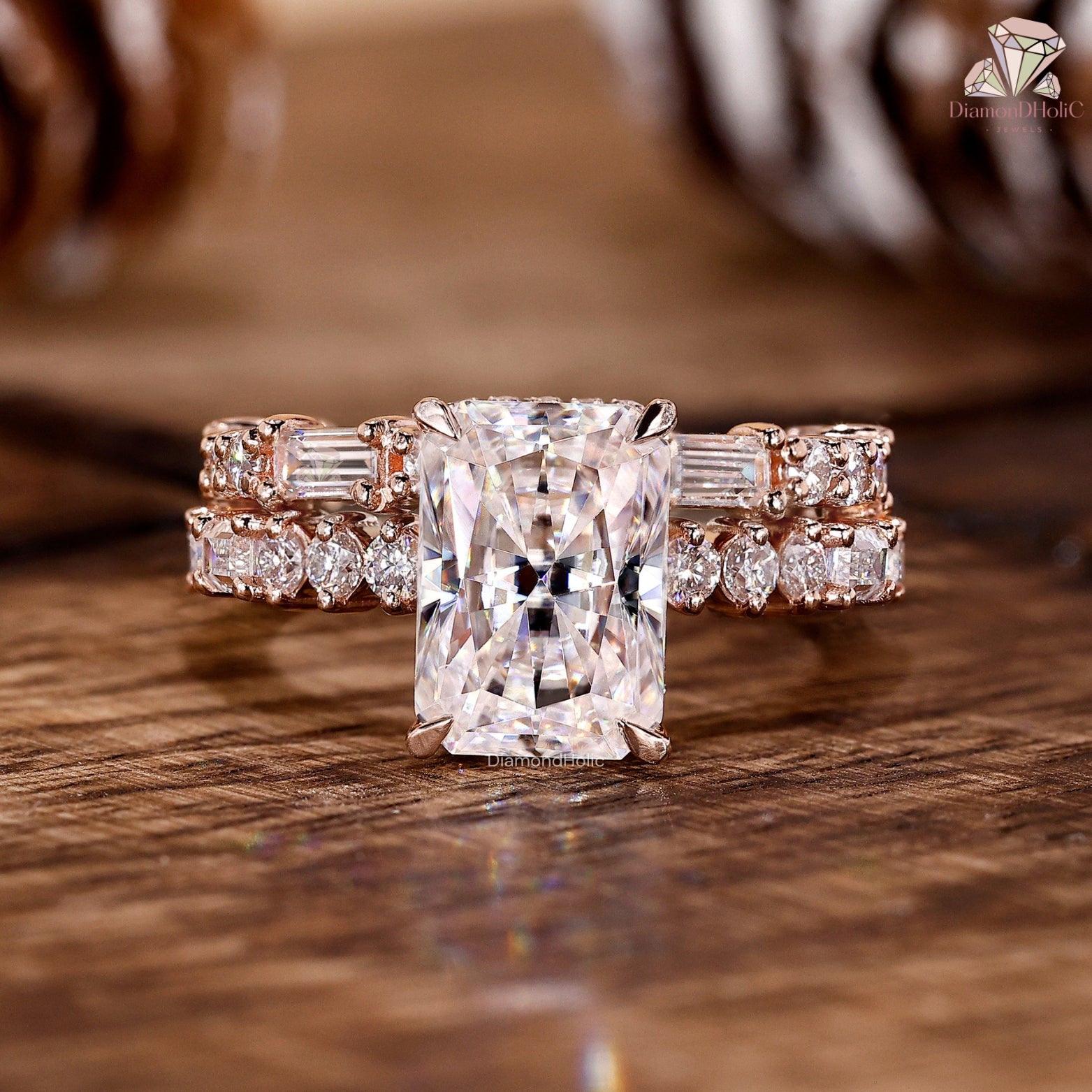 Hidden Halo Wedding Ring