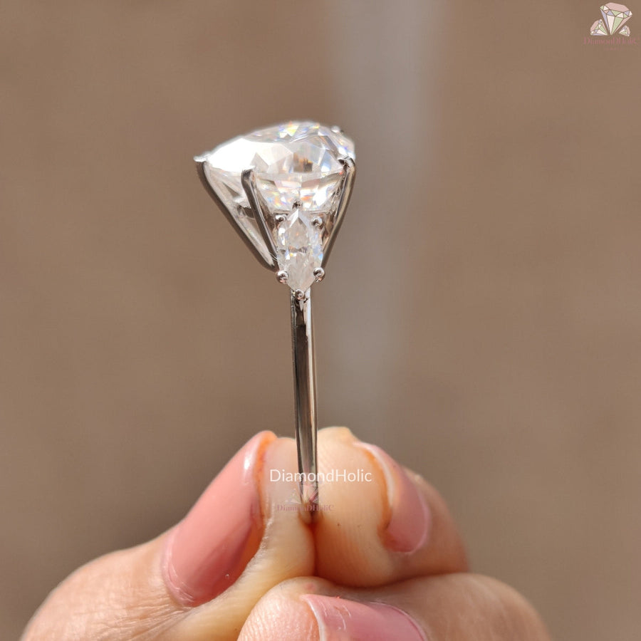 Moissanite Promise Rings