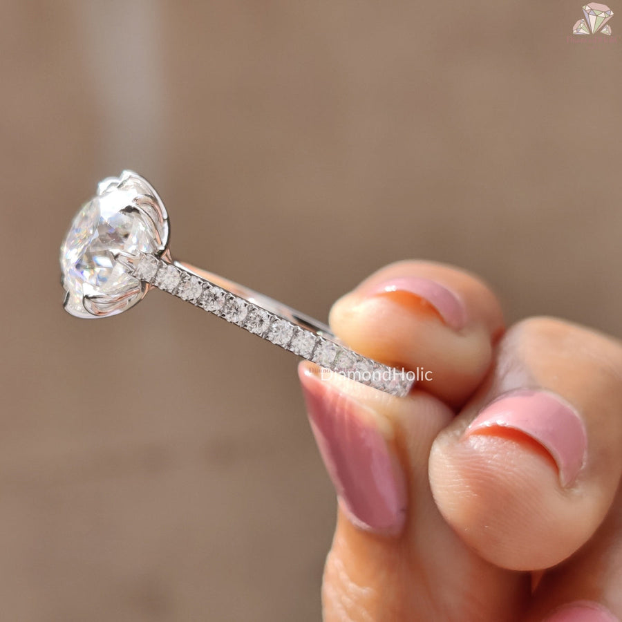 affordable moissanite engagement rings​