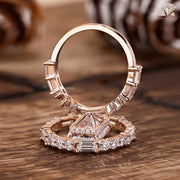 Round and Baguette Diamond Eternity Ring 