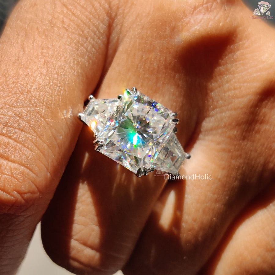 Three Stone Engagement Ring For Women