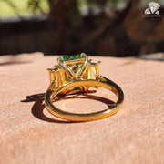 Yellow Gold Engagement Ring For Women