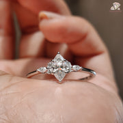 Cluster Diamond Ring