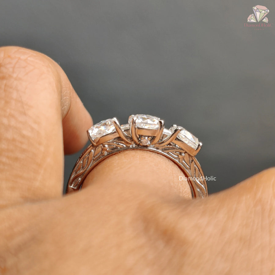 antique engagement bands