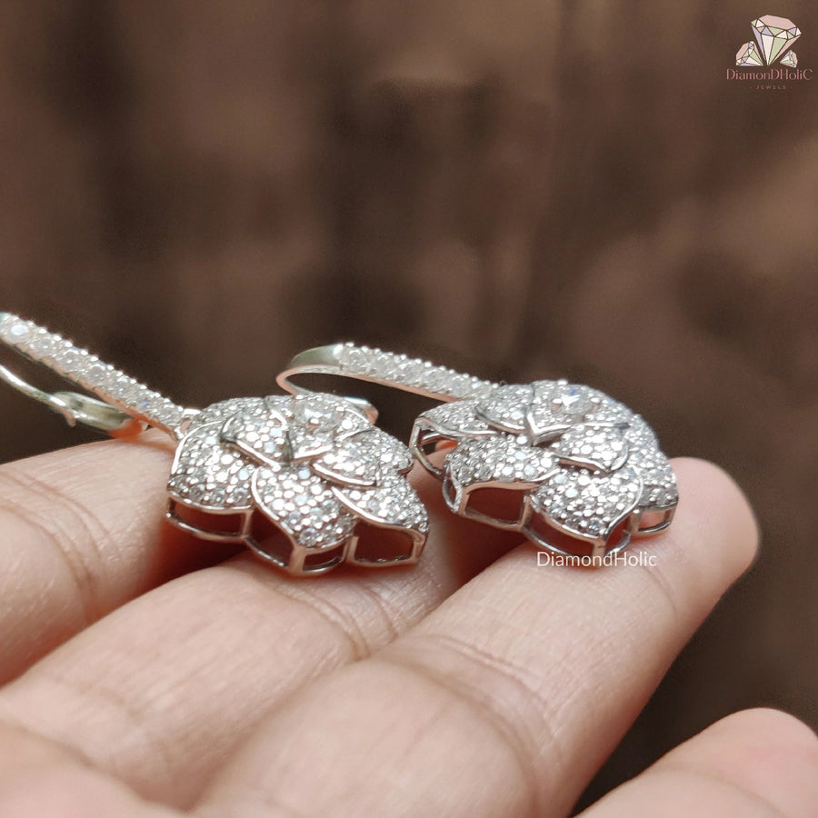 art deco earrings | art deco diamond earrings