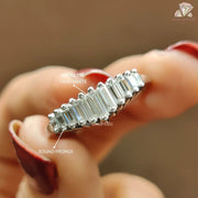 Baguette Cut Diamond Band