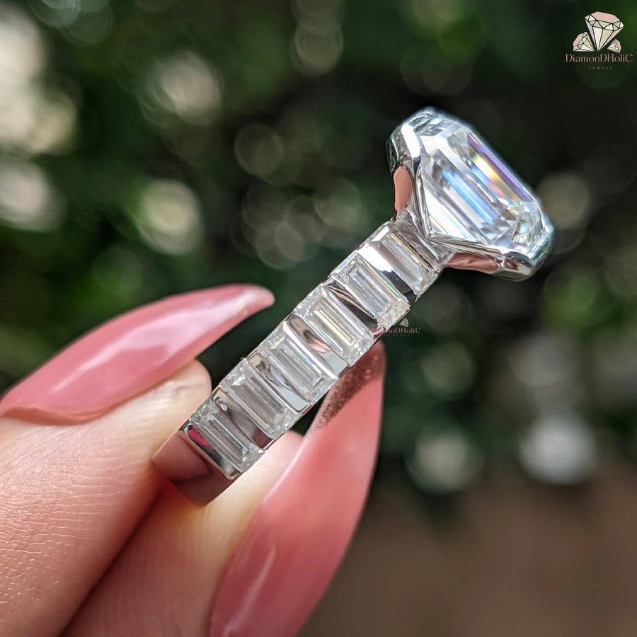 baguette rings | baguette diamond | baguette eternity ring