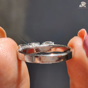 baguette wedding band