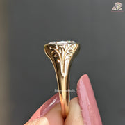 bezel engagement ring