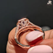 blue gemstone rings | solitaire engagement ring