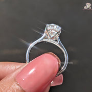 Handmade Moissanite Ring