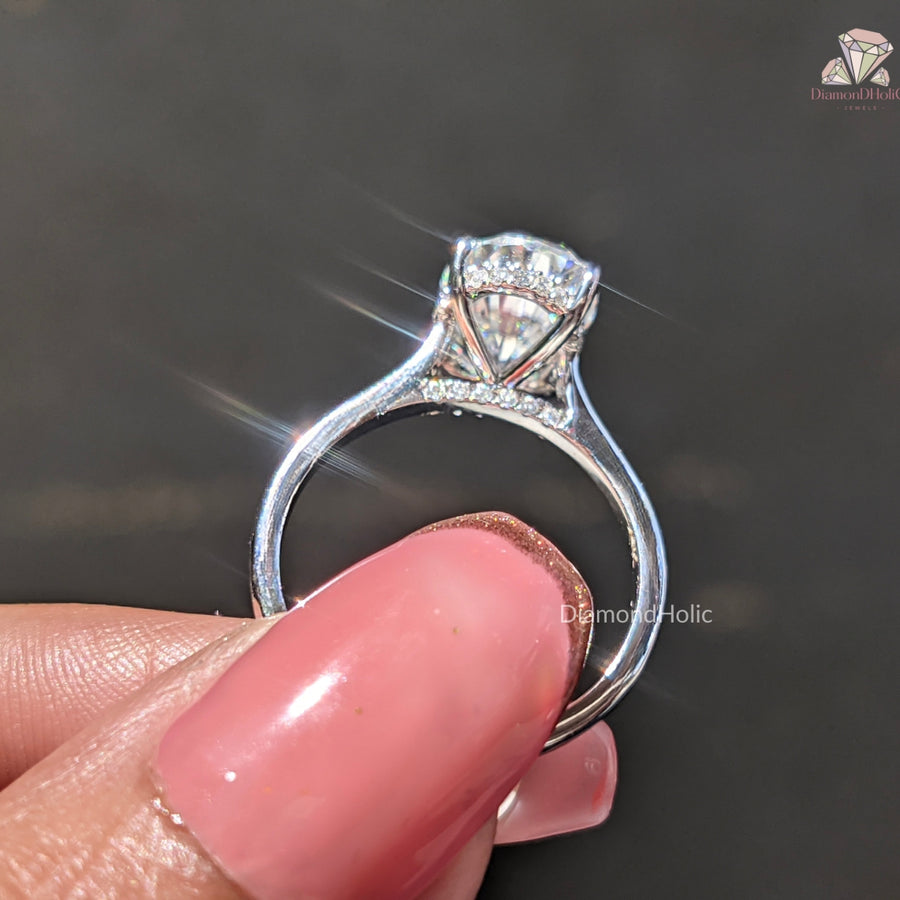 Handmade Moissanite Ring
