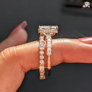 Unique Bridal Ring Set