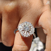 brilliant cut round diamond rings