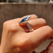 bypass shank engagement ring