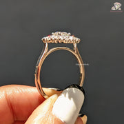 vintage cluster ring