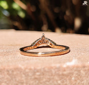 Elegant Half Eternity | Marquise Sparkle | Round Fire Cut

