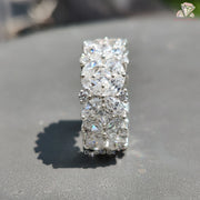 full diamond eternity band | eternity band for women