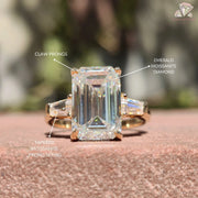 Emerald Diamond Ring 