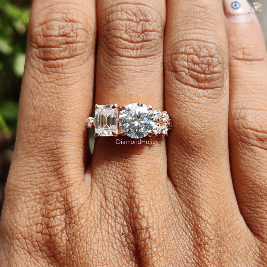 Timeless Toi Et Moi Style | Modern Diamond Look | Wedding Sparkle

