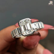 emerald cut diamond ring | emerald diamond | emerald ring