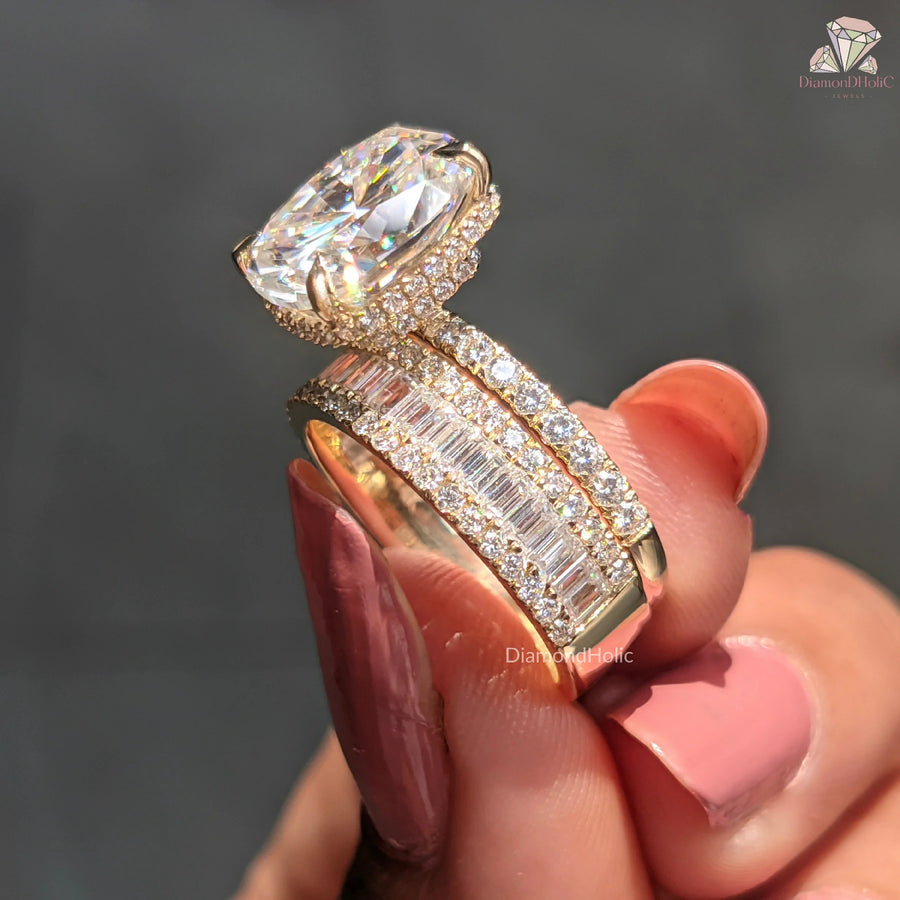 hidden halo engagement ring