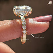 hidden halo engagement ring